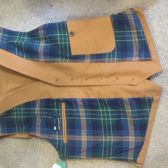 Par Simons le31 vision organic cotton, large vest and dress shirt xl - Picture 12 of 16